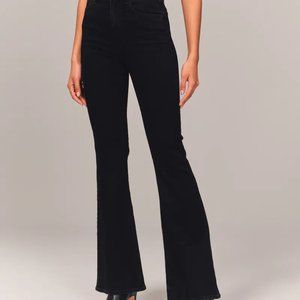 Abercrombie & Fitch Ultra High Rise Stretch Flare Jean